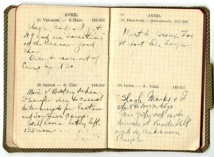 Appointment Book of Captain Harry S. Truman