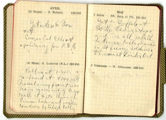 Appointment Book of Captain Harry S. Truman