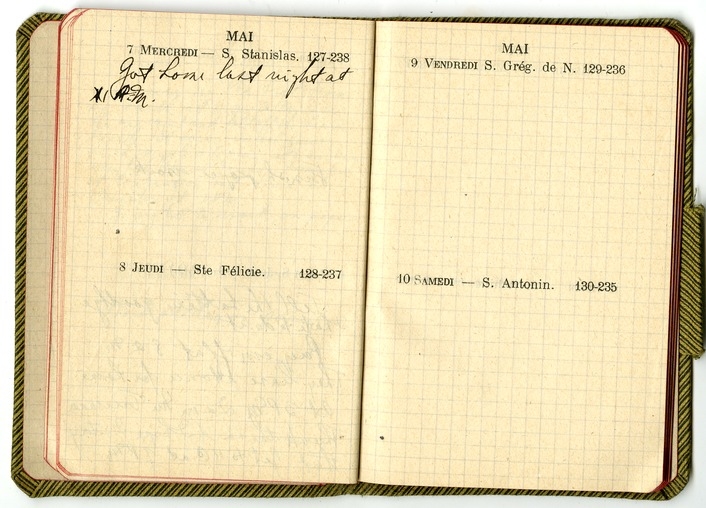 Appointment Book of Captain Harry S. Truman