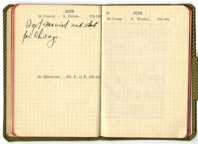 Appointment Book of Captain Harry S. Truman