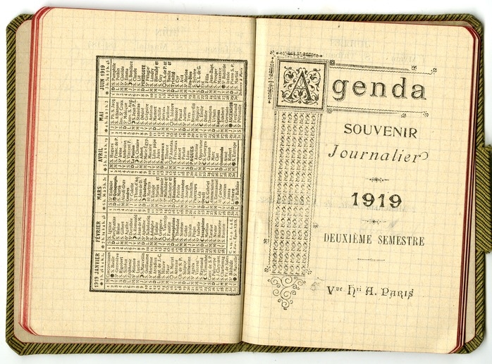 Appointment Book of Captain Harry S. Truman