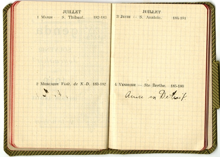 Appointment Book of Captain Harry S. Truman