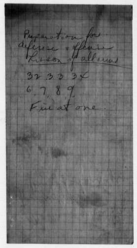 Notes for Artillery Barrage Practice