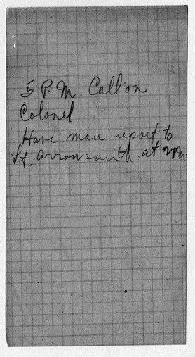 Handwritten Note, Appointment Reminder