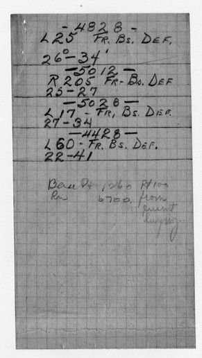 Notes and Calculations for Artillery Barrage