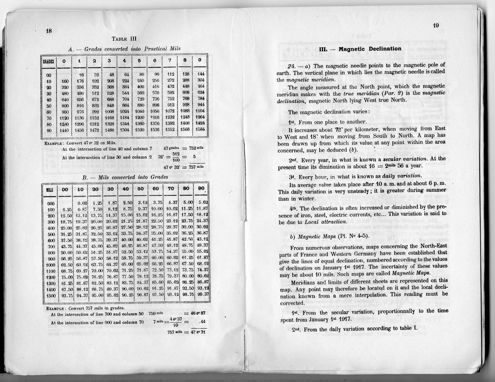 Pamphlet, Memorandum For Orienting Officers