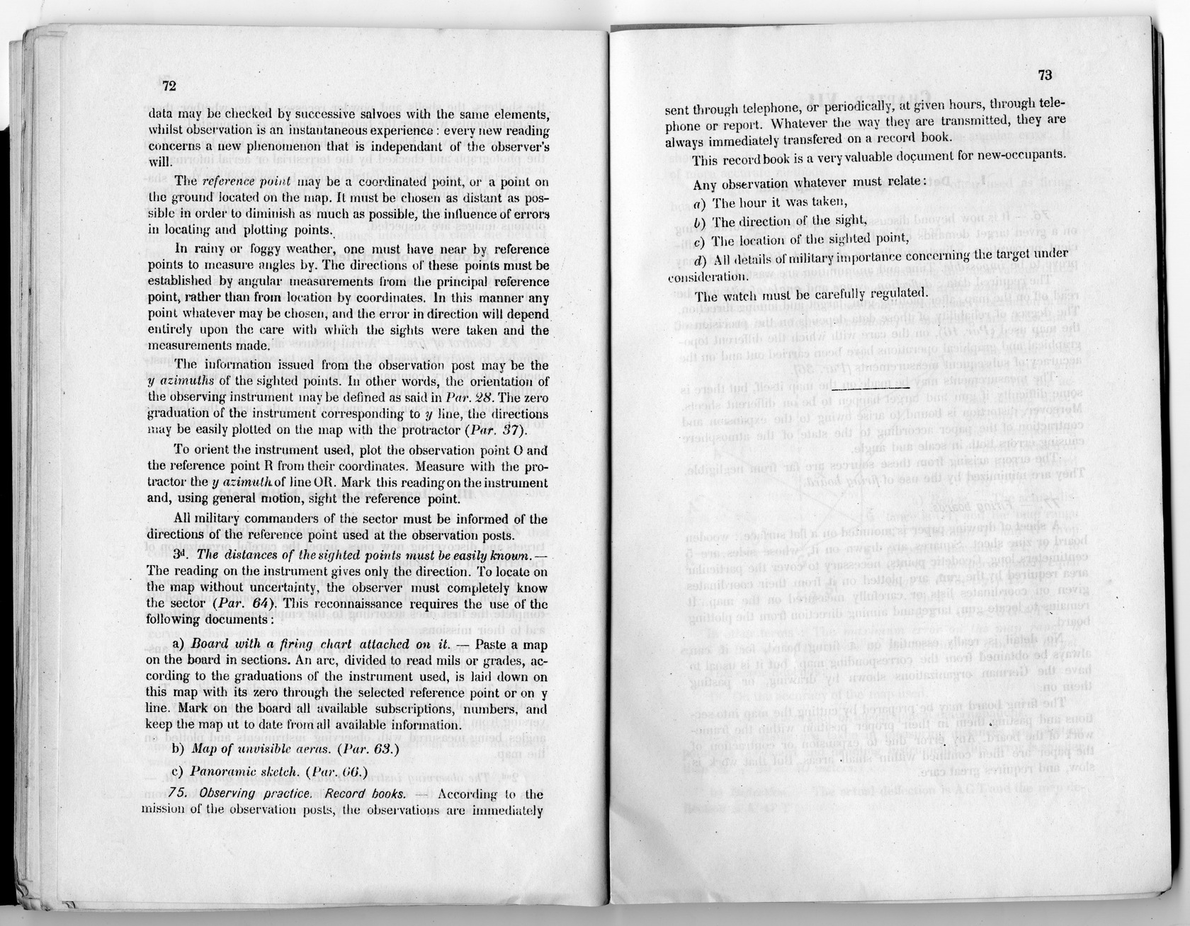 Pamphlet, Memorandum For Orienting Officers