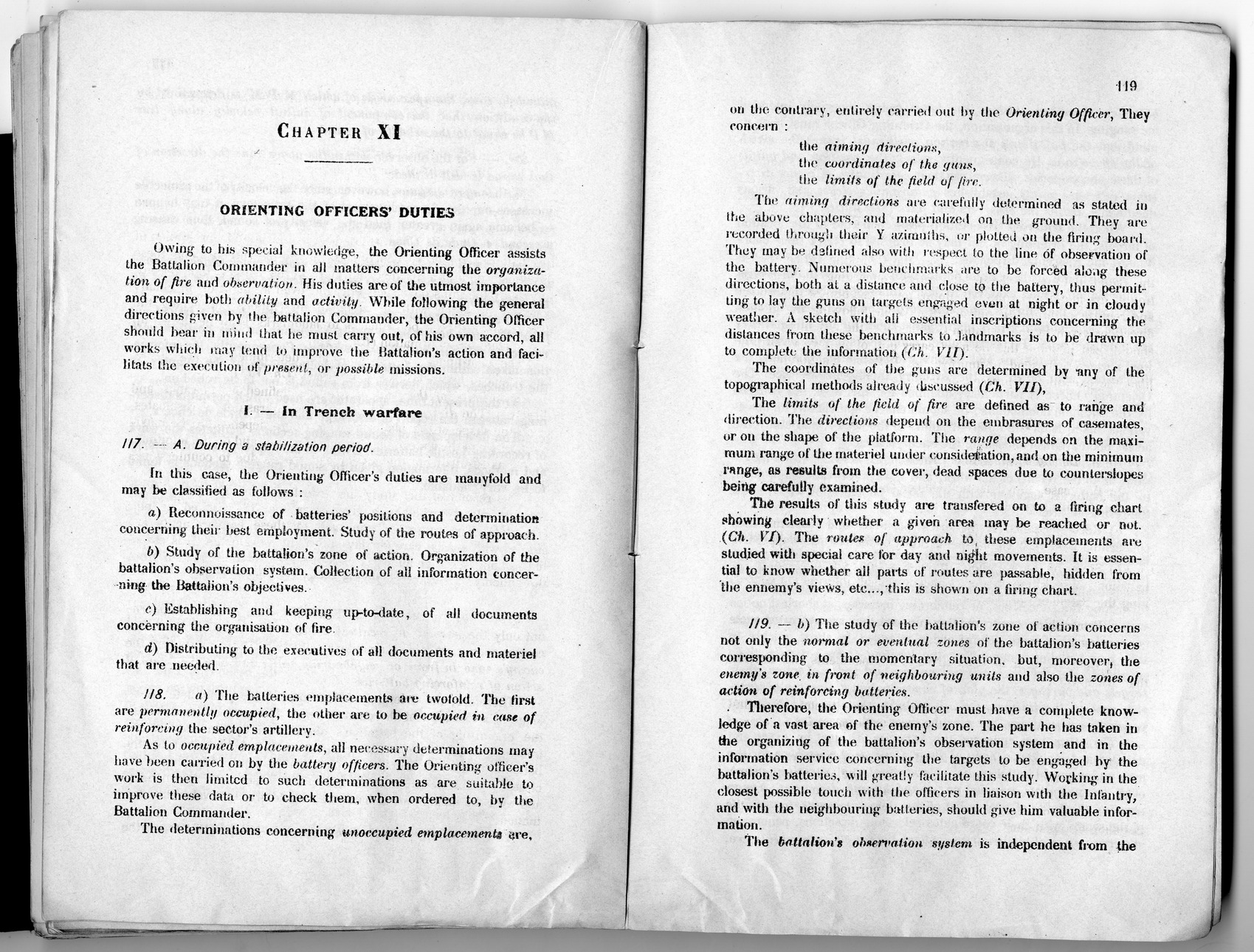 Pamphlet, Memorandum For Orienting Officers