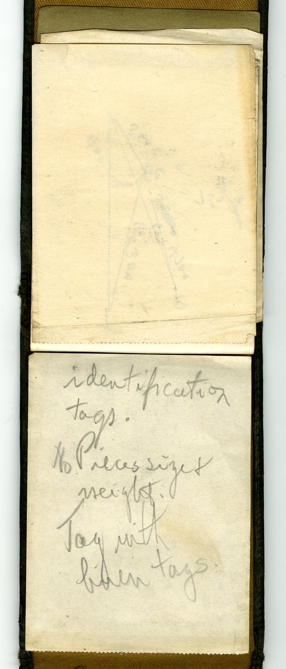 U.S. Army Correspondence Tablet, Notes for Fire and Orientation Course