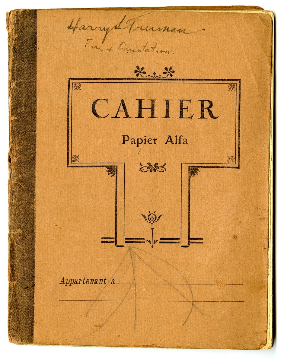 Notes by Harry S. Truman on Fire and Orientation