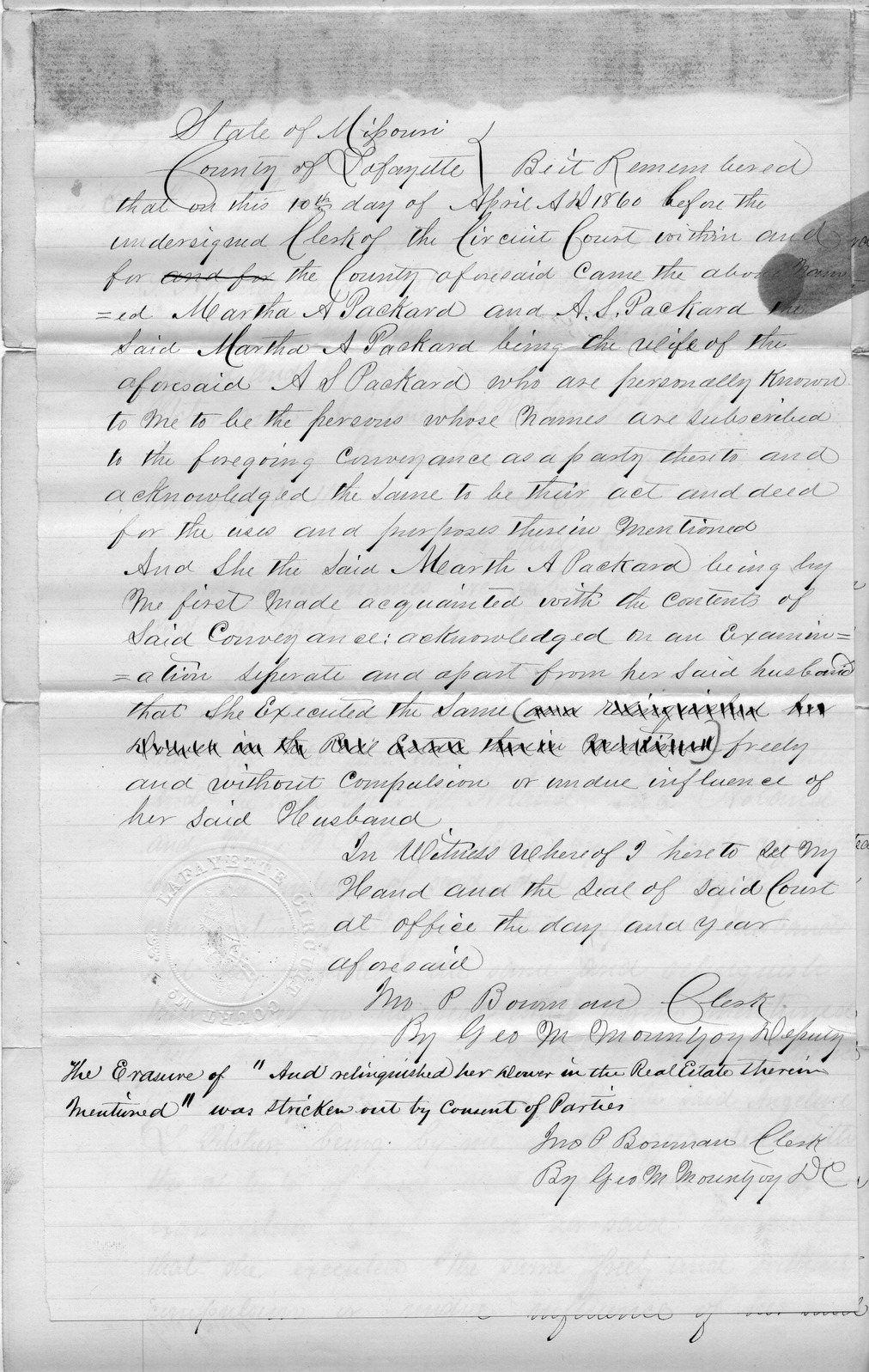 Deed from Edward T. Noland and Thetis H. Noland et al. to Charlton H. Higbee