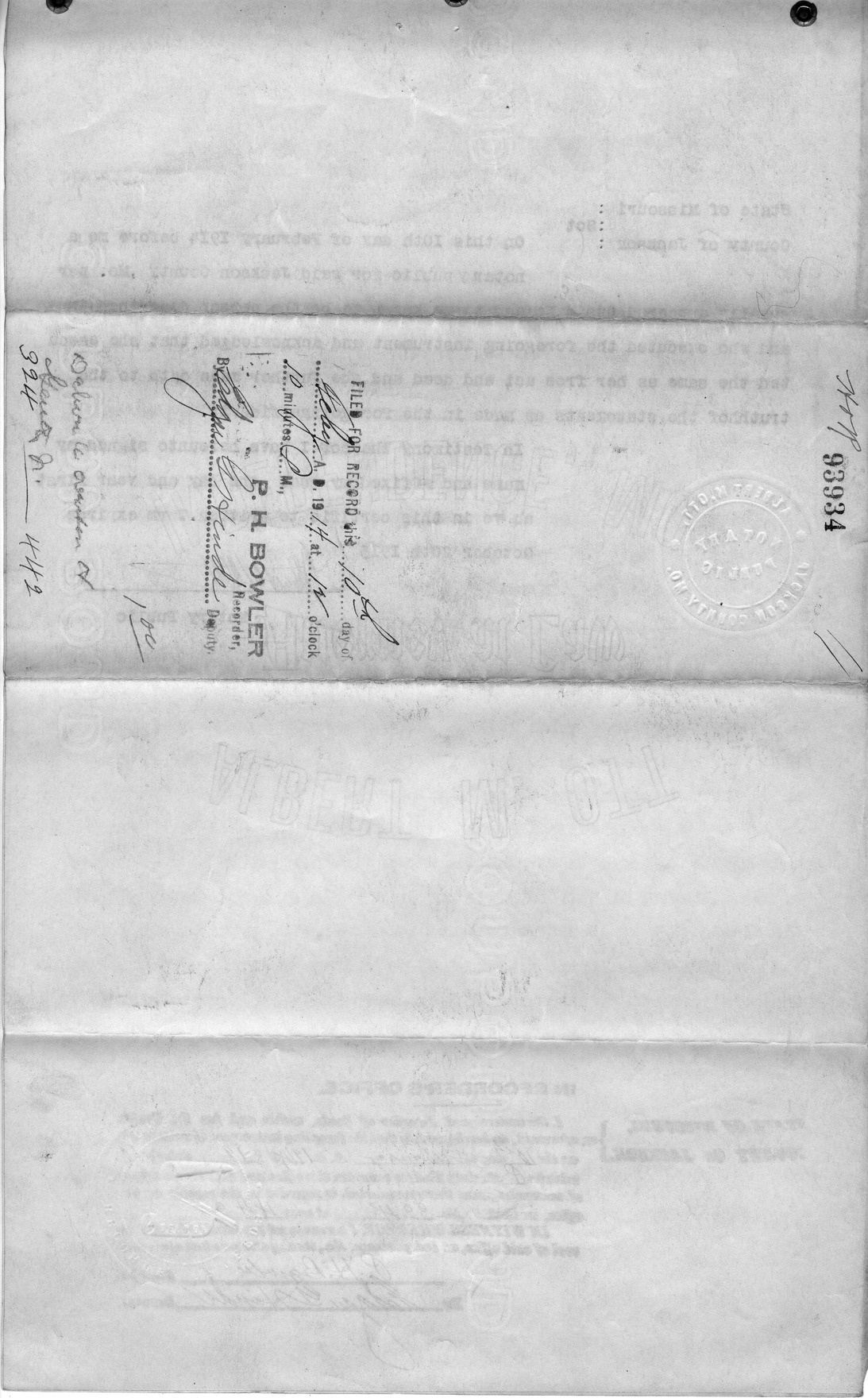 Affidavit of Susie E. Noland