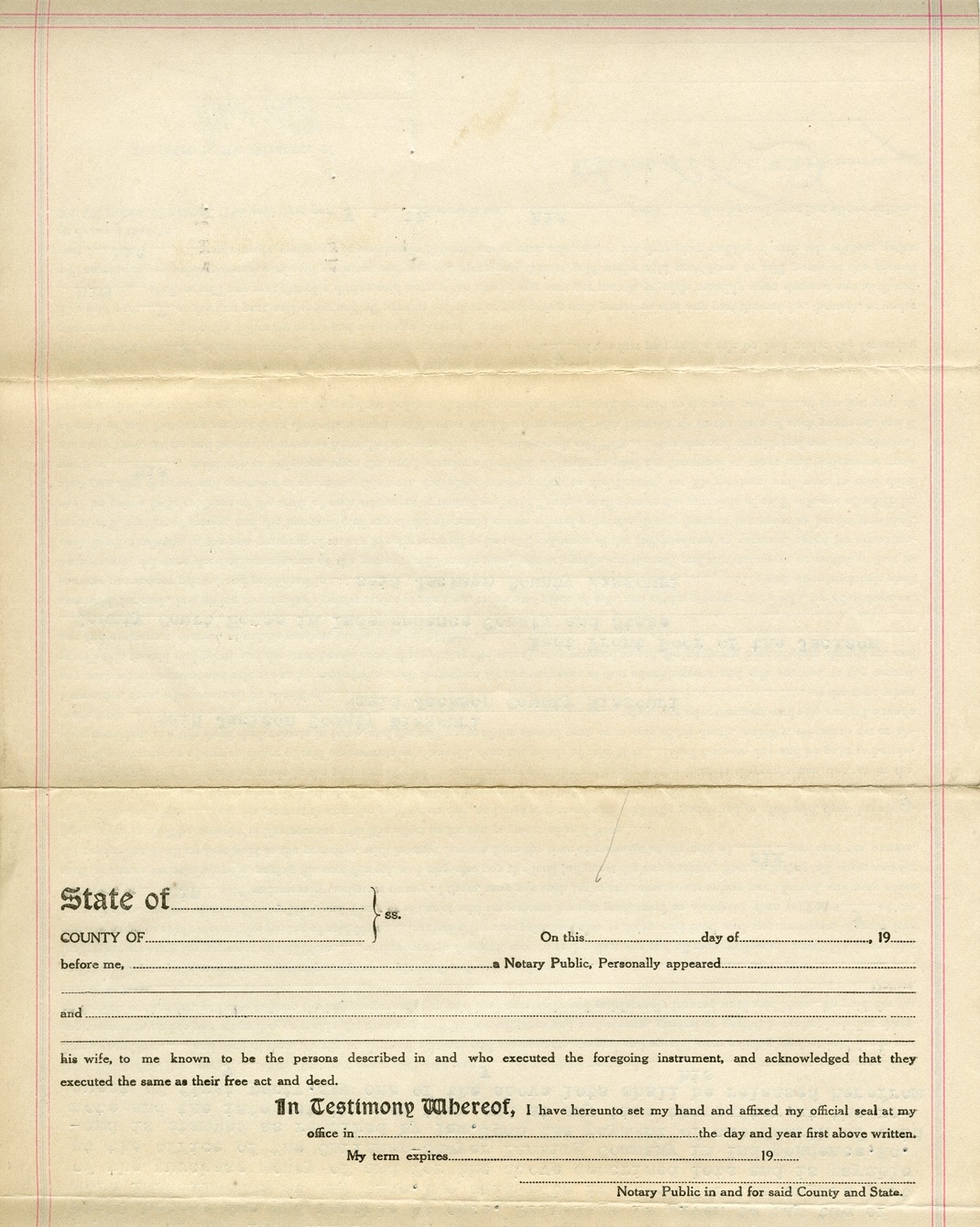 Deed of Trust from Asa K. Browning to Albert M. Ott for Charles H. Wallace
