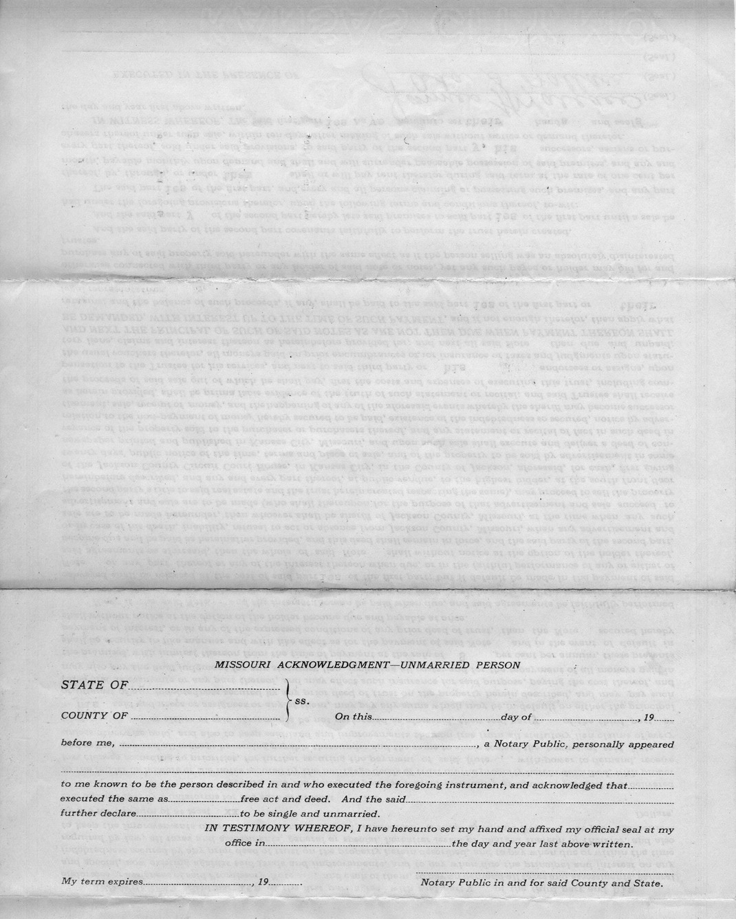 Deed of Trust from James H. Wallace and Ada S. Wallace to L. N. Manley for Mark Carhart