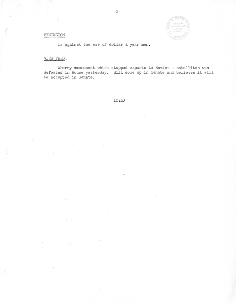 Cabinet Meeting Minutes