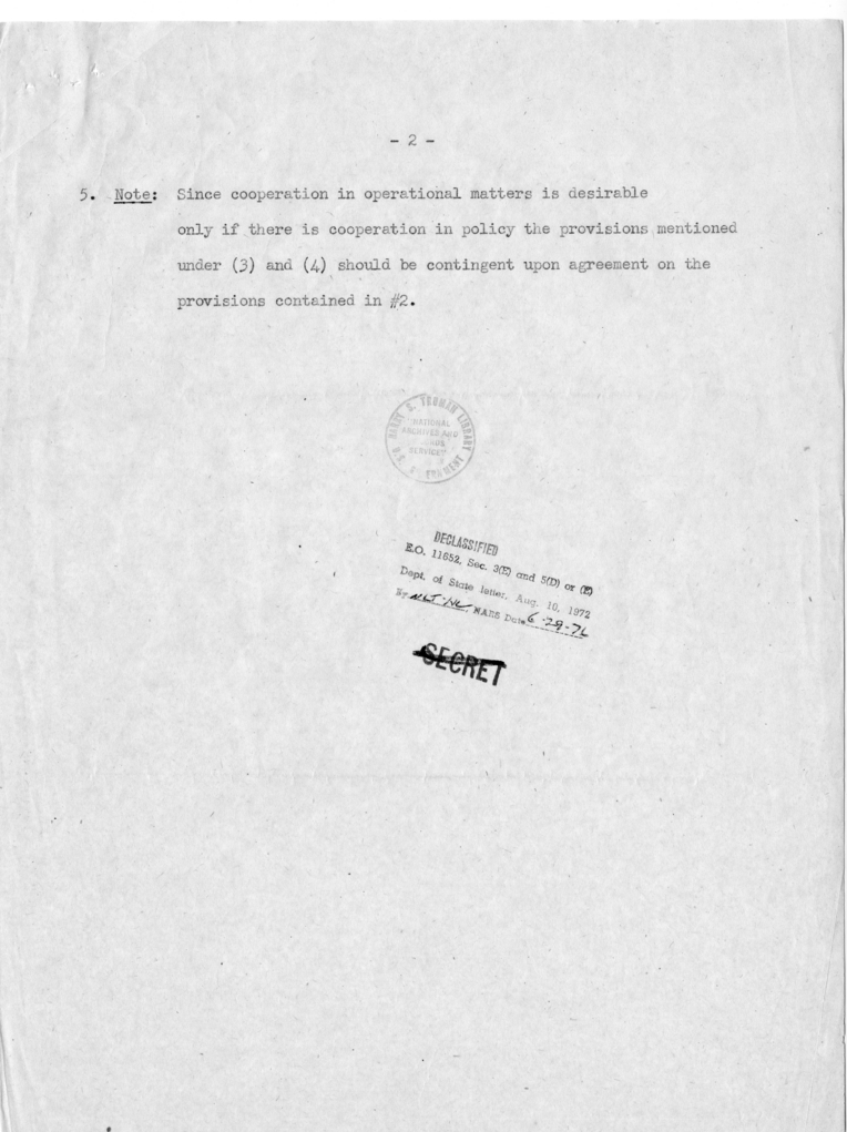 Draft Memorandum, Coordination of Allied Propaganda in Germany