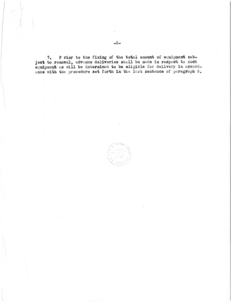 Memorandum, Report of Drafting Committee on Protocol of German Reparation