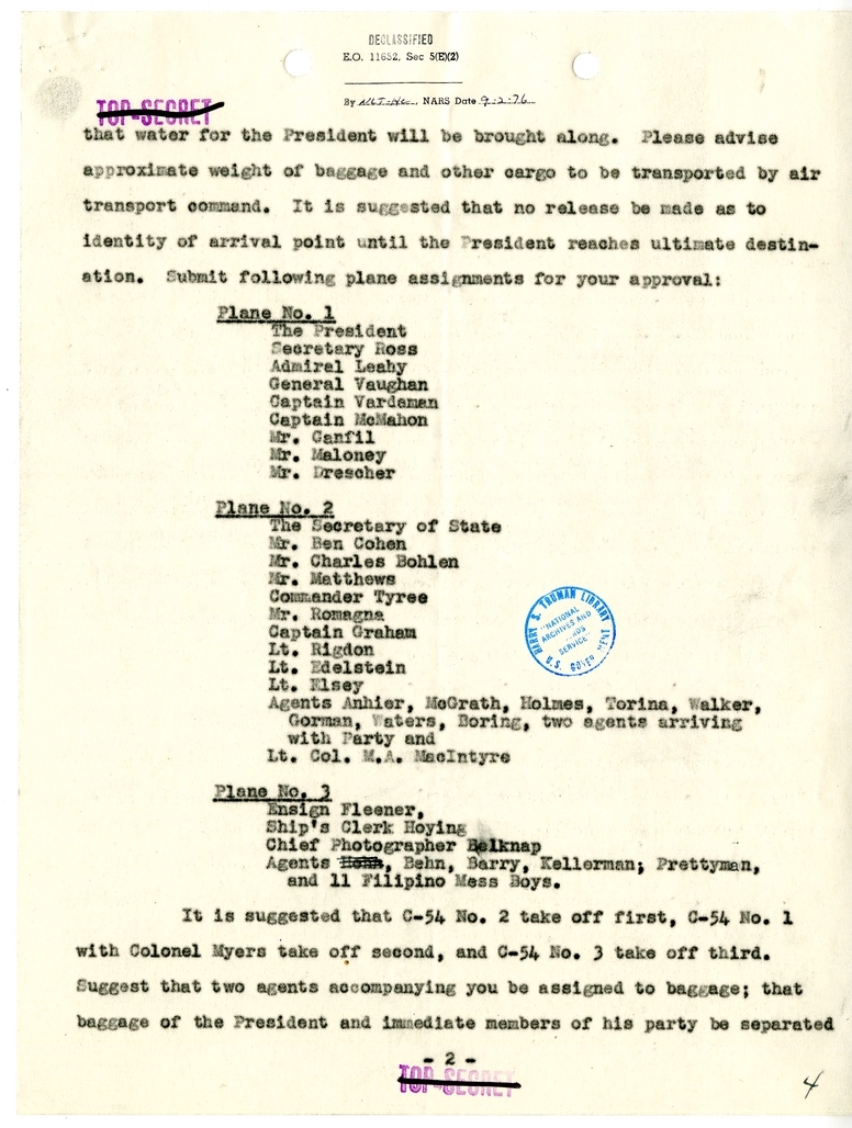 Cable from James Rowley to George Drescher [NR 101]