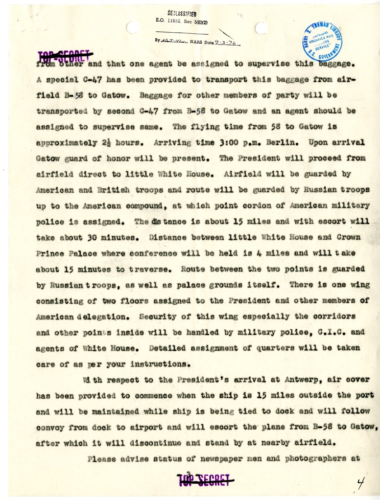 Cable from James Rowley to George Drescher [NR 101]