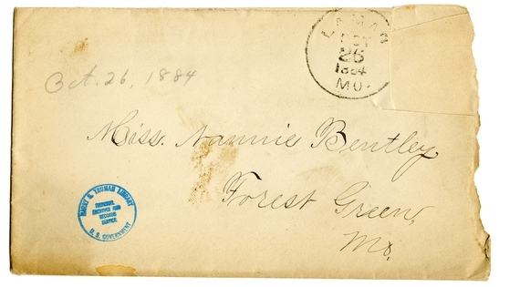 Letter from Mary Martha Truman to Nancy Bentley