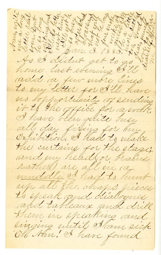 Letter from Mary Martha Truman to Nancy Bentley