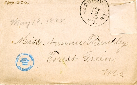 Letter from Mary Martha Truman to Nancy Bentley