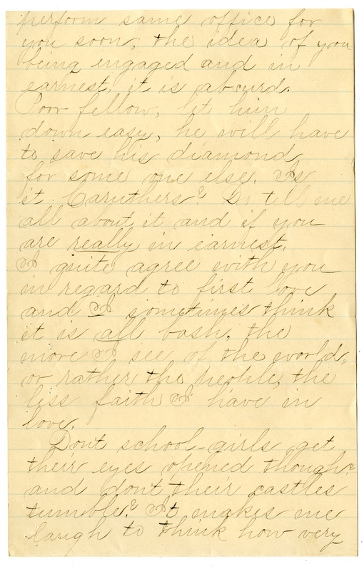 Letter from Mary Martha Truman to Mary Pace