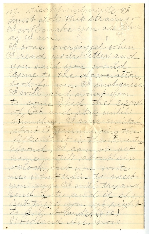 Letter from Mary Martha Truman to Nancy Bentley