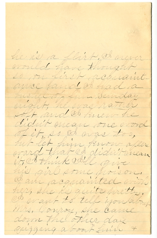 Letter from Mary Martha Truman to Nancy Bentley