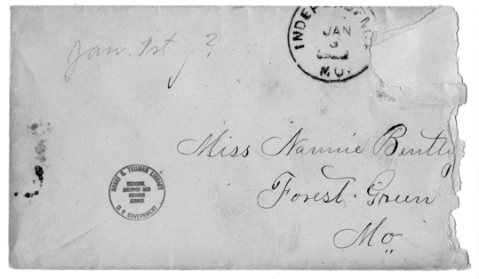 Letter from Margaret Ellen Truman Noland to Nancy Bentley