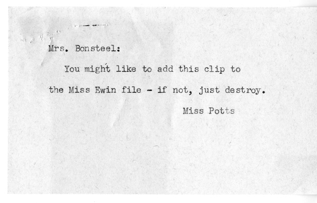 Letter from President Harry S. Truman to Mrs. G. P. Gaby with Related Material