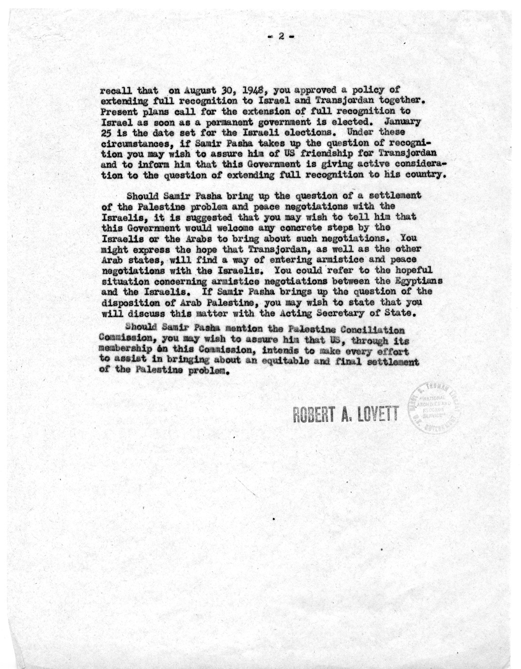 Correspondence Betweeen Secretary of Defense James Forrestal and President Harry S. Truman, with Attachments and Related Material