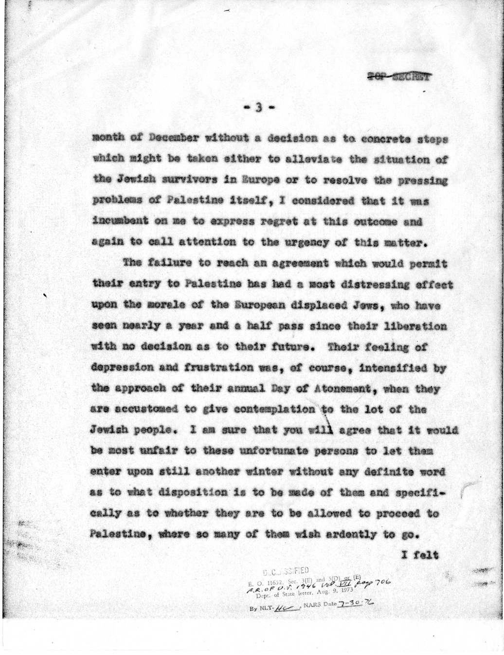 Memorandum from Dean Acheson to President Harry S. Truman, with Attached Correspondence from Prime Minister Clement Attlee