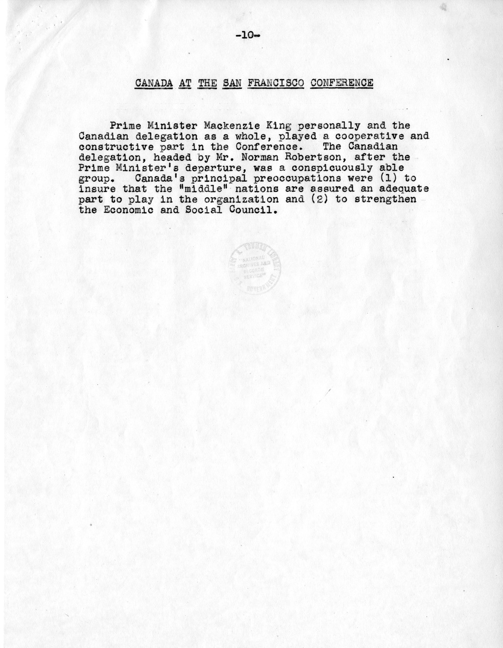 Memorandum from Dean Acheson to President Harry S. Truman, with Attachment