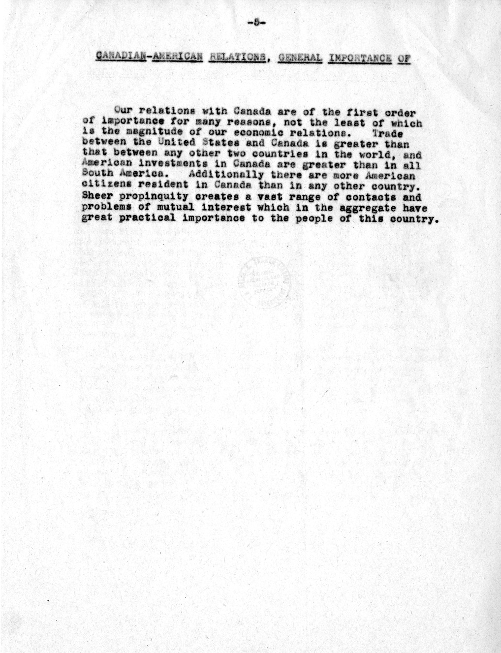 Memorandum from Dean Acheson to President Harry S. Truman, with Attached Memorandum