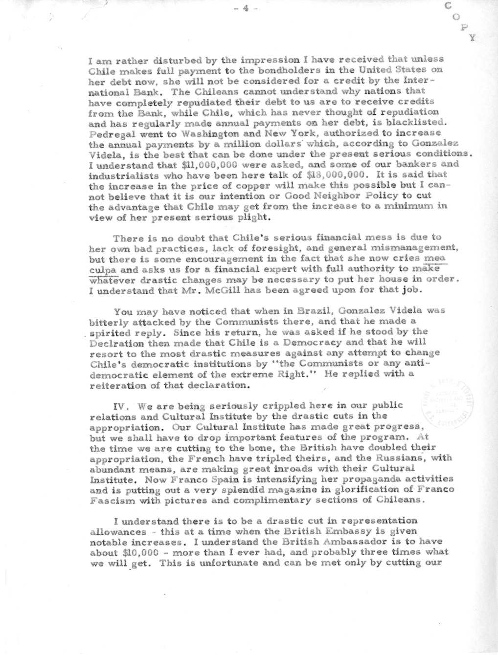 Memorandum from President Harry S. Truman to Secretary of the Treasury John Snyder, with Attachment