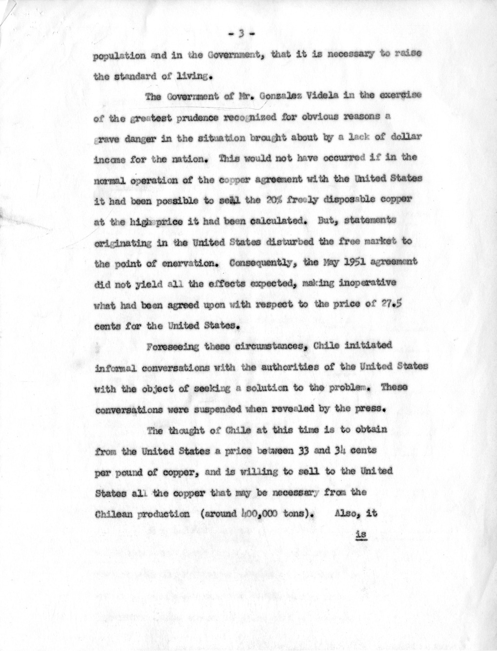 Correspondence Between Ambassador Claude Bowers and President Harry S. Truman, with Attachments and Related Material