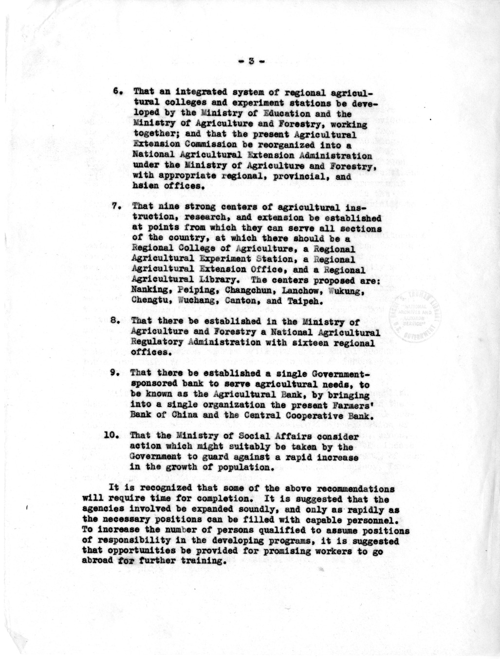 Memorandum from Edwin A. Locke to President Harry S. Truman, With Attachment