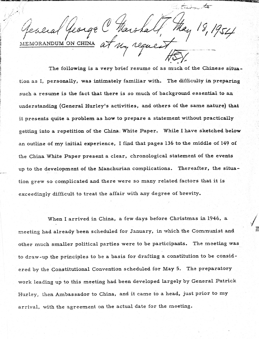 Record of Round-Table Discussion by Twenty-Five Far East Experts with the Department of State on "American Policy Toward China" [Part 2]