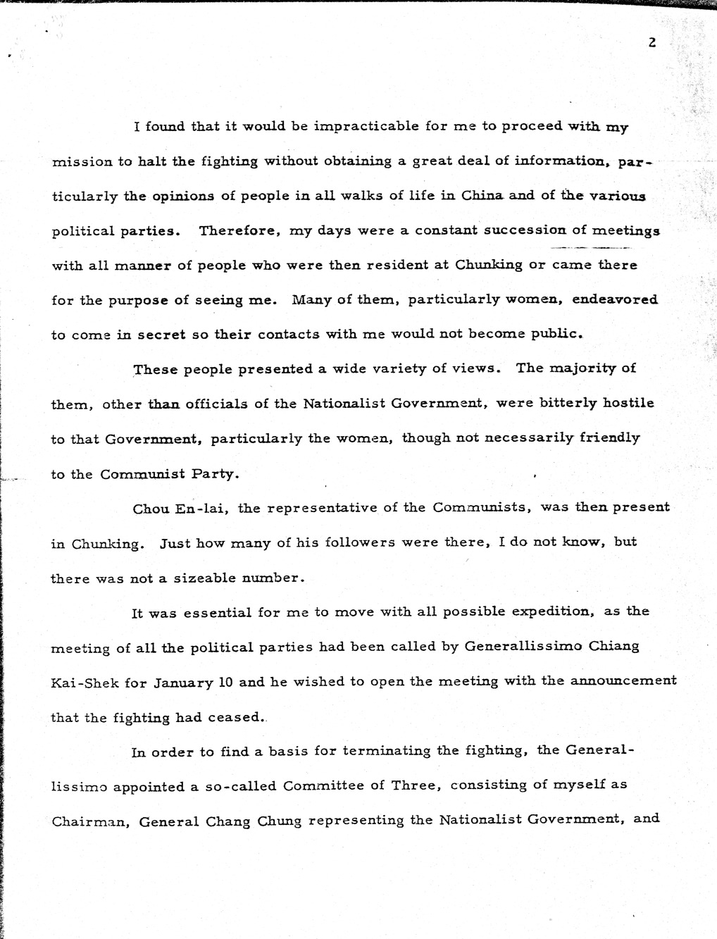 Record of Round-Table Discussion by Twenty-Five Far East Experts with the Department of State on "American Policy Toward China" [Part 2]