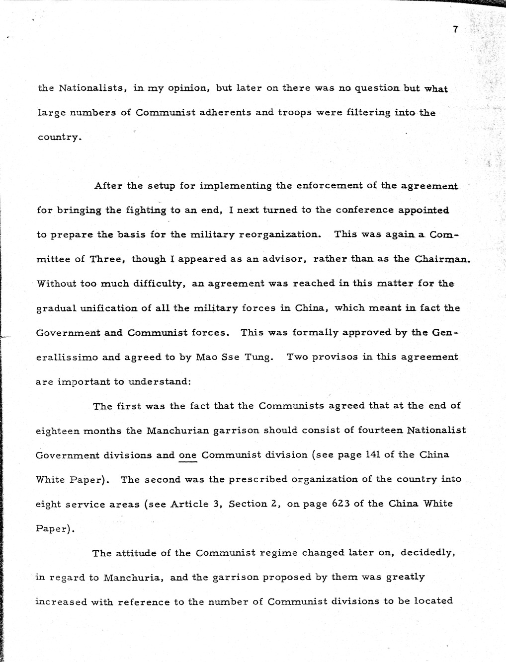 Record of Round-Table Discussion by Twenty-Five Far East Experts with the Department of State on "American Policy Toward China" [Part 2]