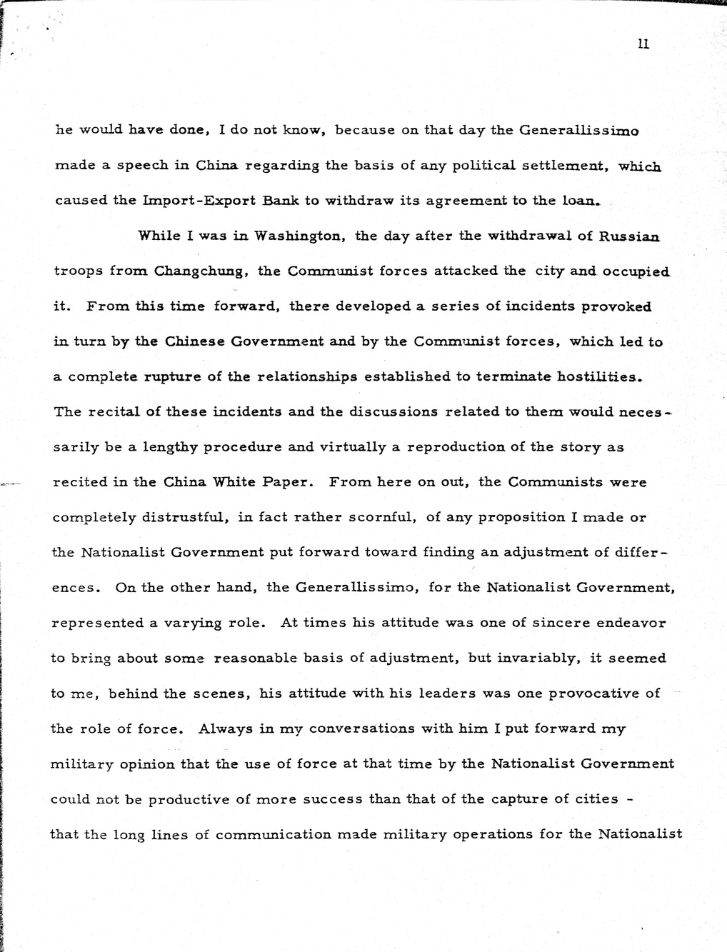Record of Round-Table Discussion by Twenty-Five Far East Experts with the Department of State on "American Policy Toward China" [Part 2]