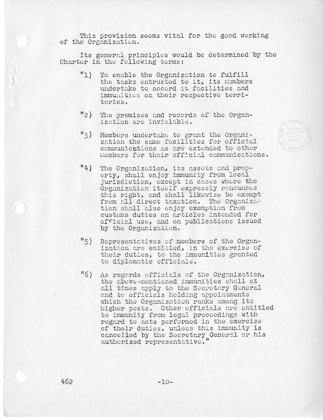 Report, Comments and Proposed Amendments Concerning the Dumbarton Oaks Proposals, Submitted by the Delegations to the United Nations Conference on International Organization
