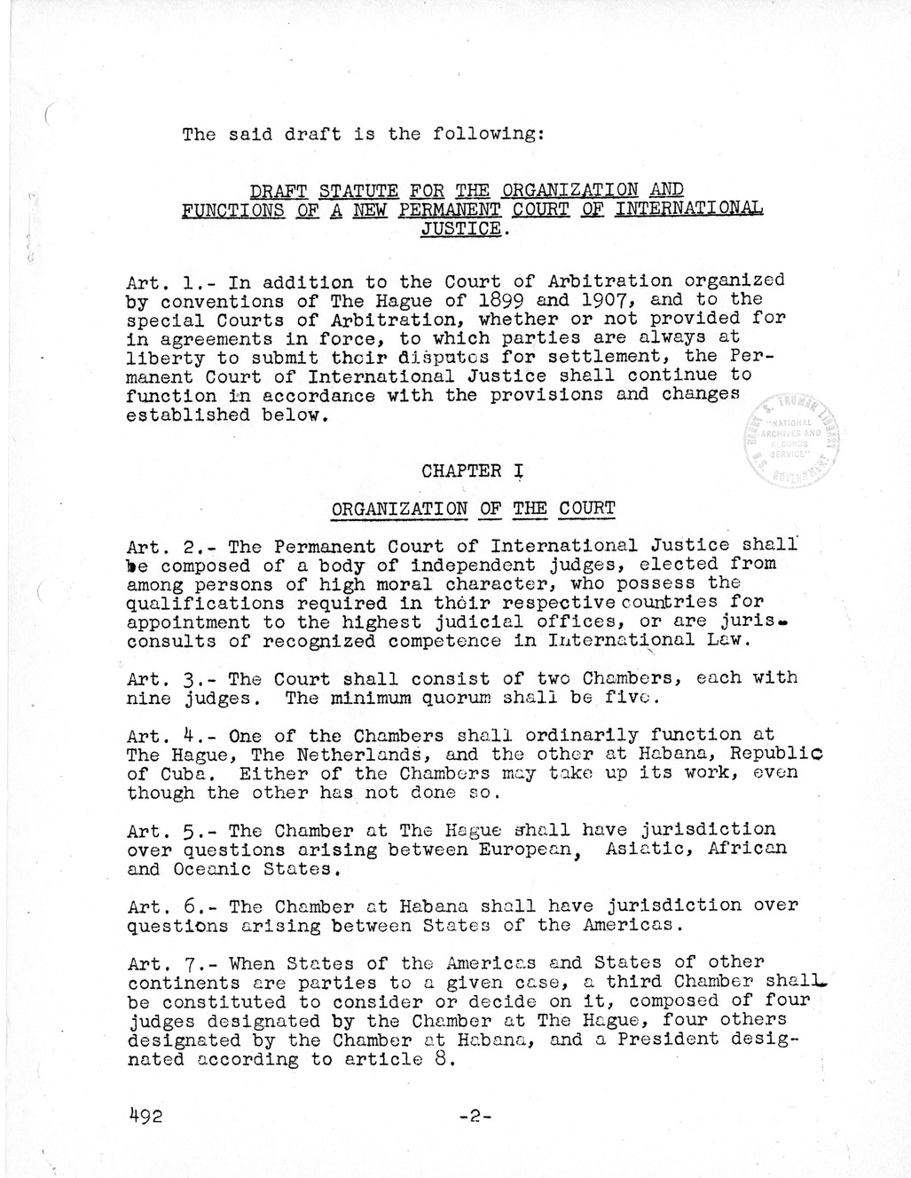 Report, Comments and Proposed Amendments Concerning the Dumbarton Oaks Proposals, Submitted by the Delegations to the United Nations Conference on International Organization