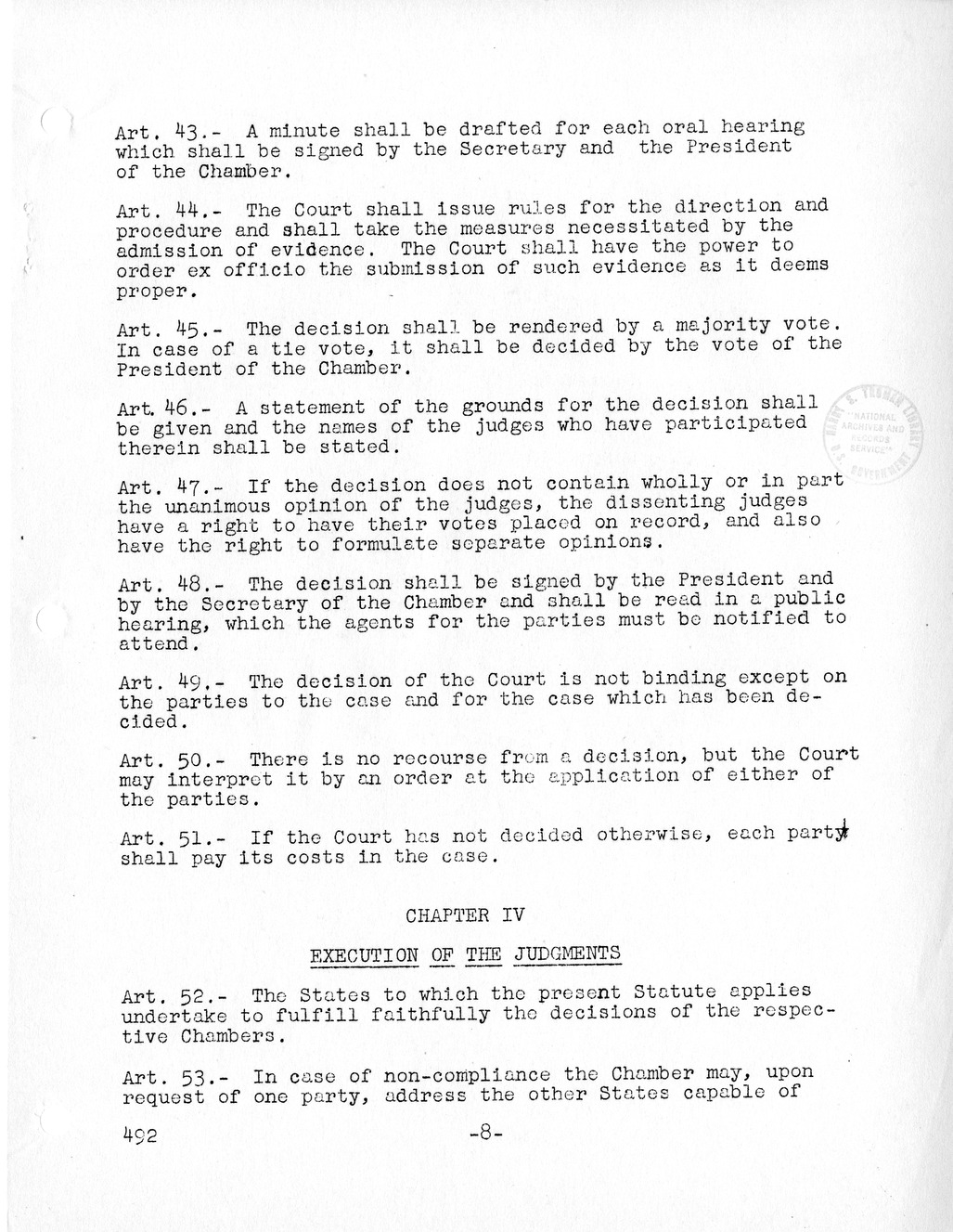 Report, Comments and Proposed Amendments Concerning the Dumbarton Oaks Proposals, Submitted by the Delegations to the United Nations Conference on International Organization