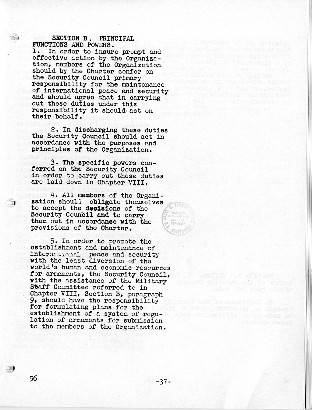 Report, Comments and Proposed Amendments Concerning the Dumbarton Oaks Proposals, Submitted by the Delegations to the United Nations Conference on International Organization