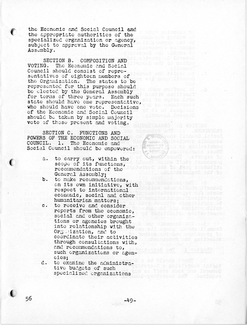Report, Comments and Proposed Amendments Concerning the Dumbarton Oaks Proposals, Submitted by the Delegations to the United Nations Conference on International Organization