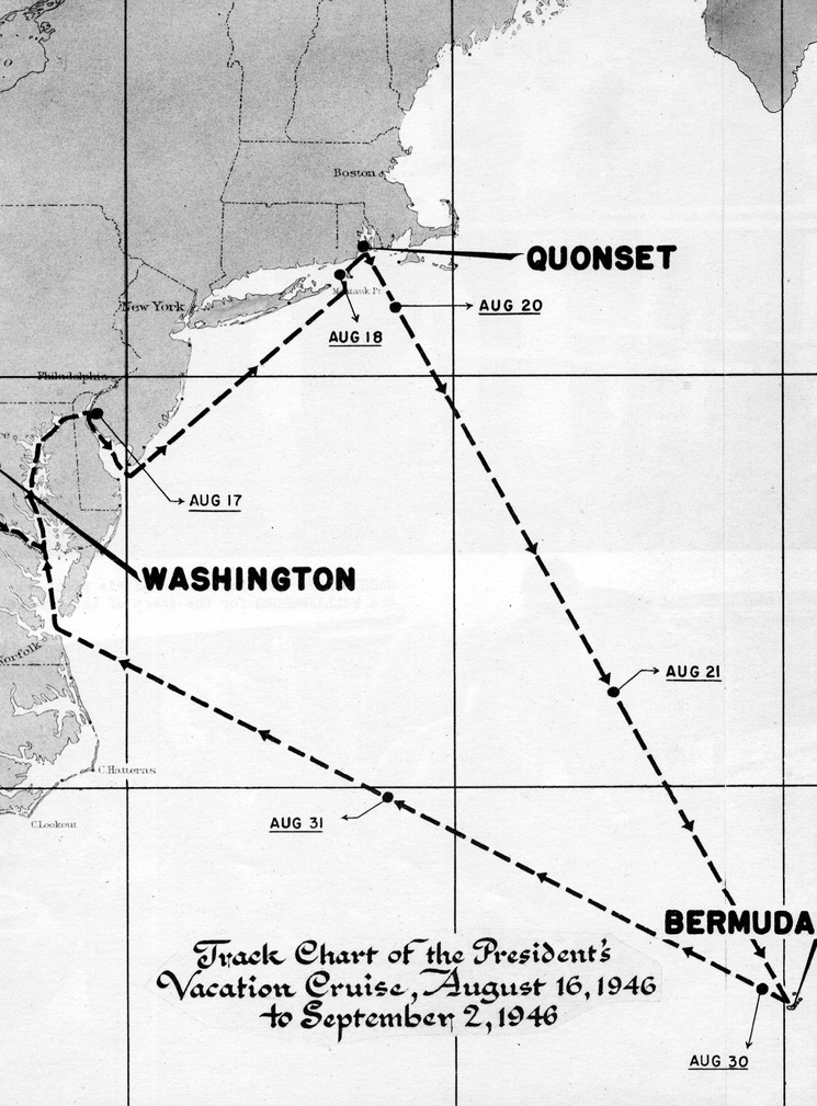 Log of President Harry S. Truman's Vacation Cruise