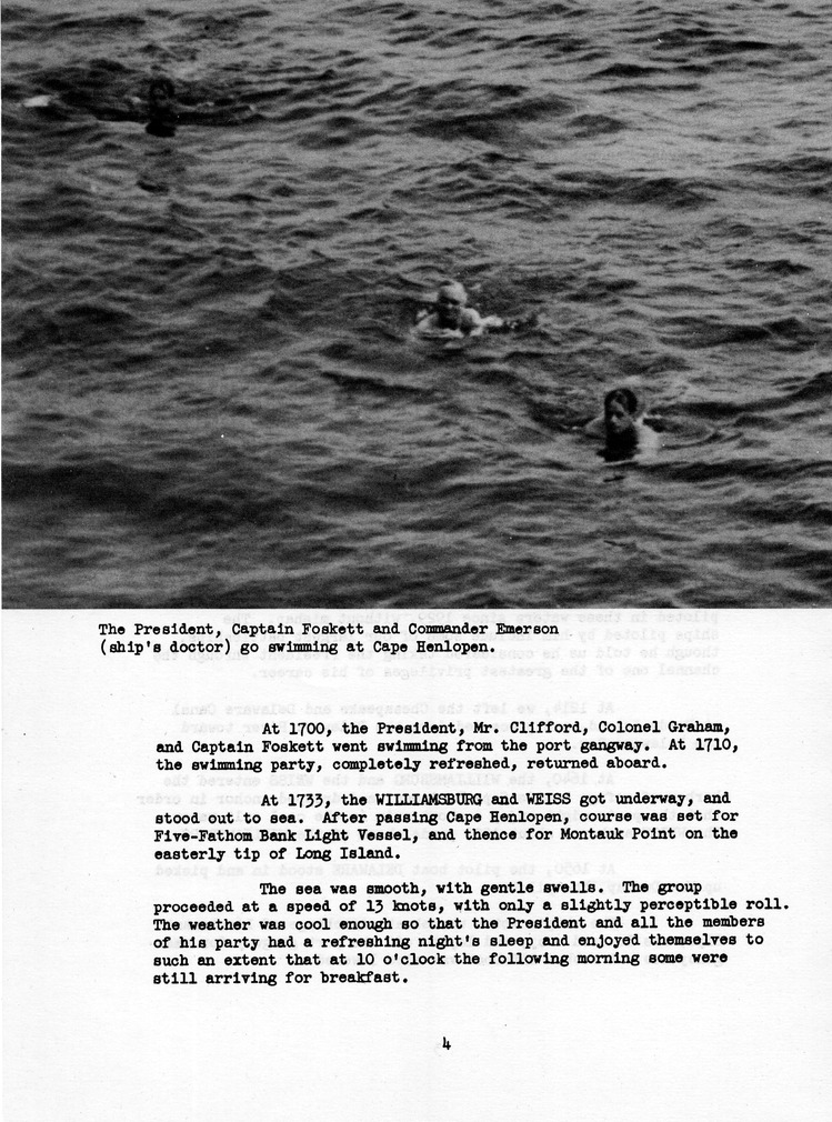 Log of President Harry S. Truman's Vacation Cruise