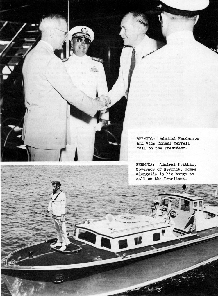 Log of President Harry S. Truman's Vacation Cruise